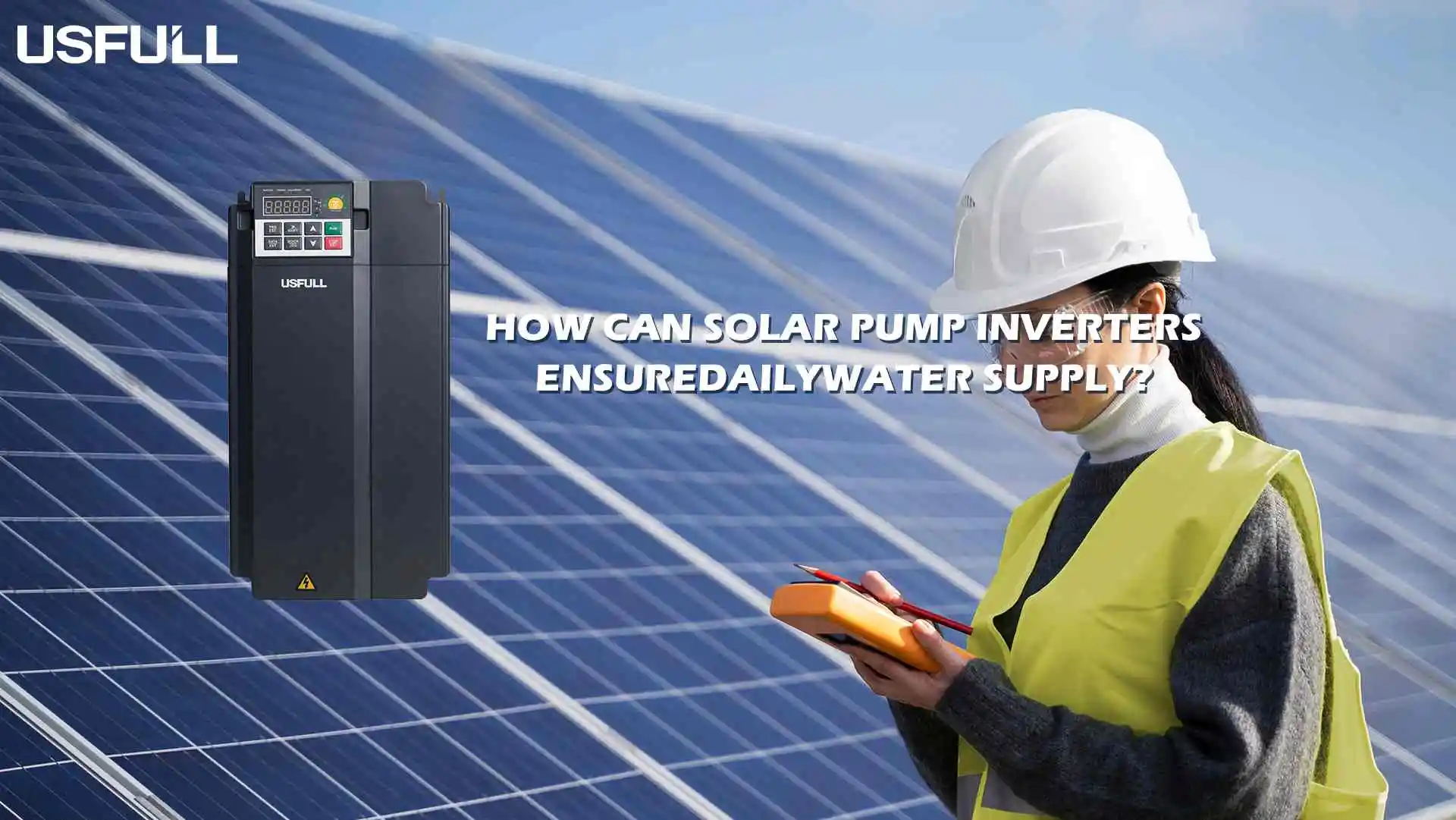 How can solar pump inverters ensure daily water supply-1